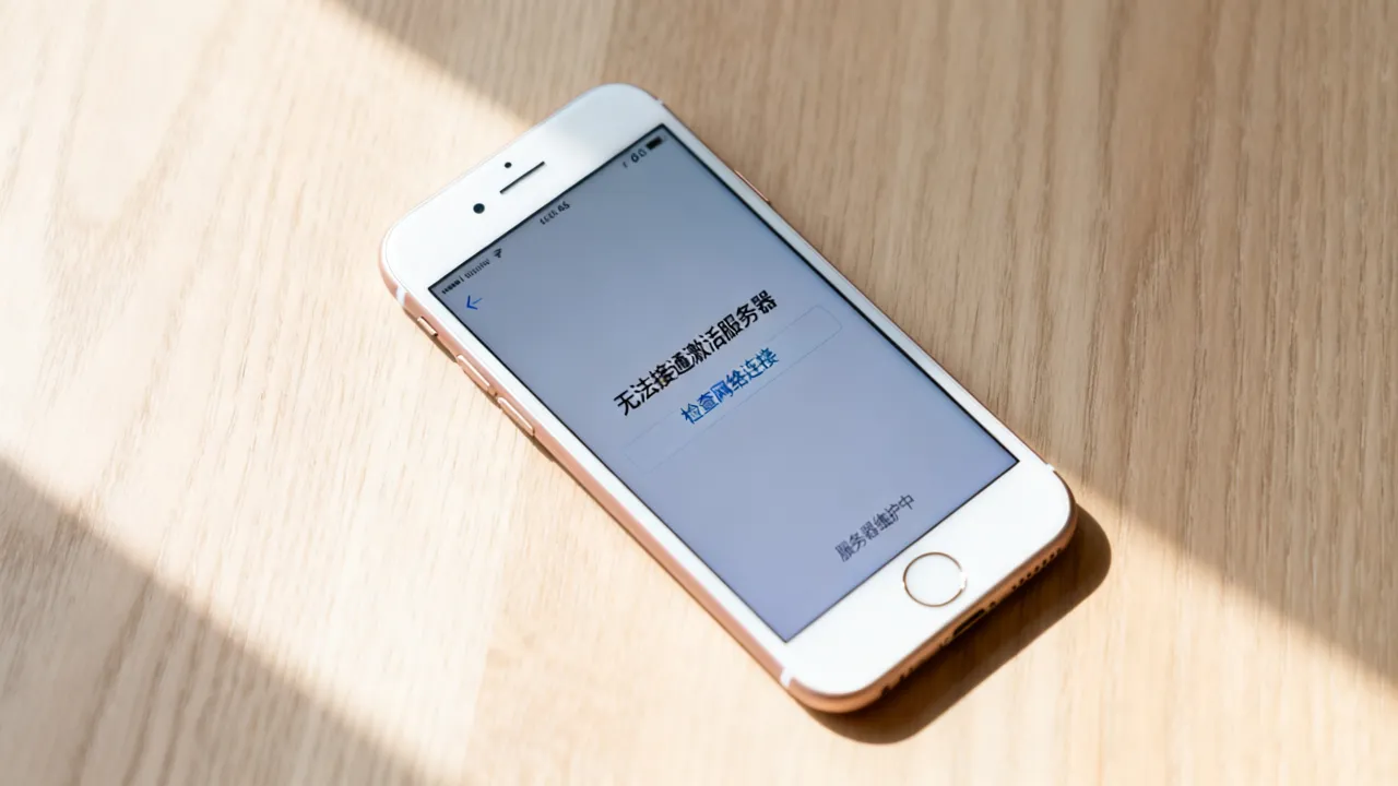 6s为什么无法接通激活服务器，究竟是什么原因导致的