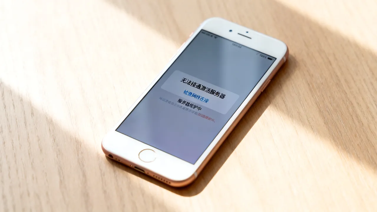 6s为什么无法接通激活服务器，究竟是什么原因导致的
