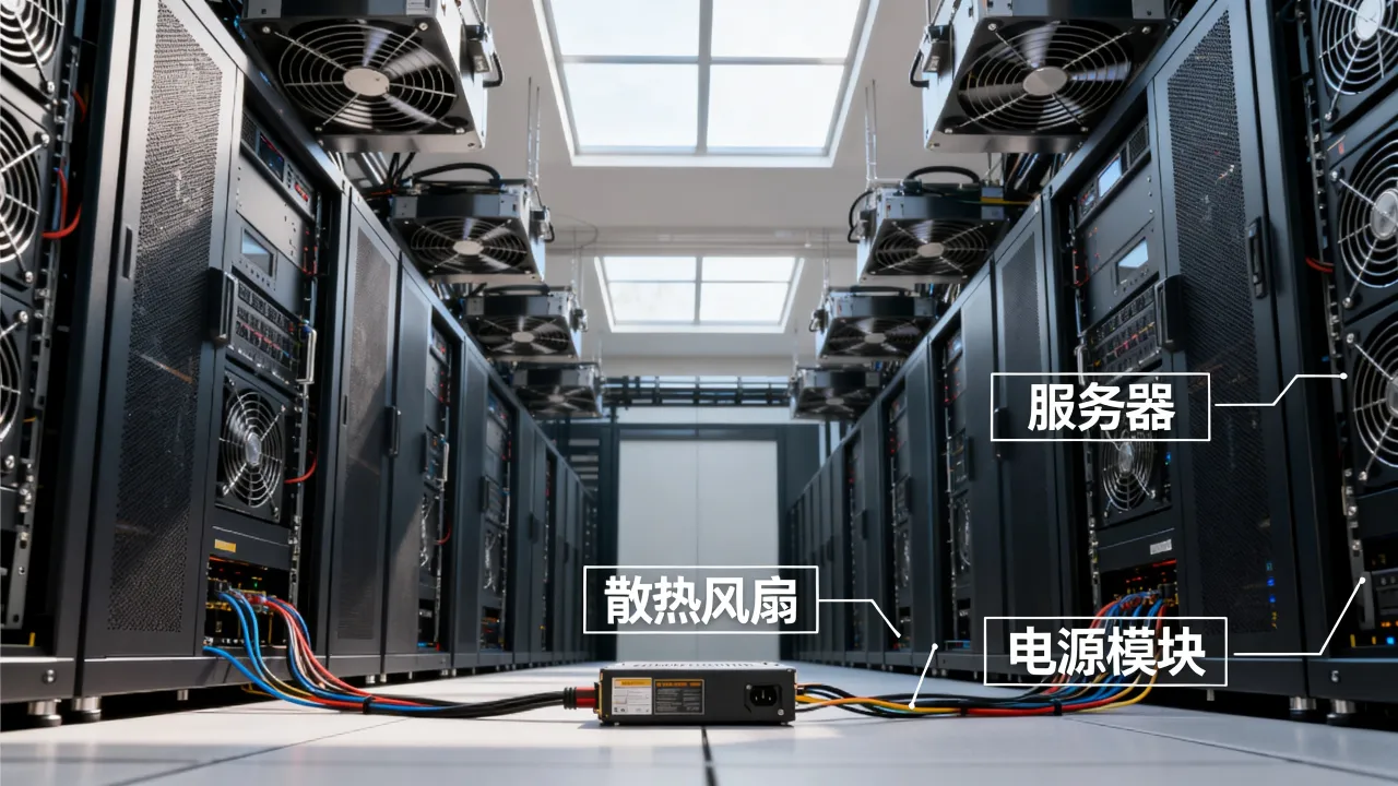 为什么服务器那么耗电，服务器耗电量大原因有哪些？