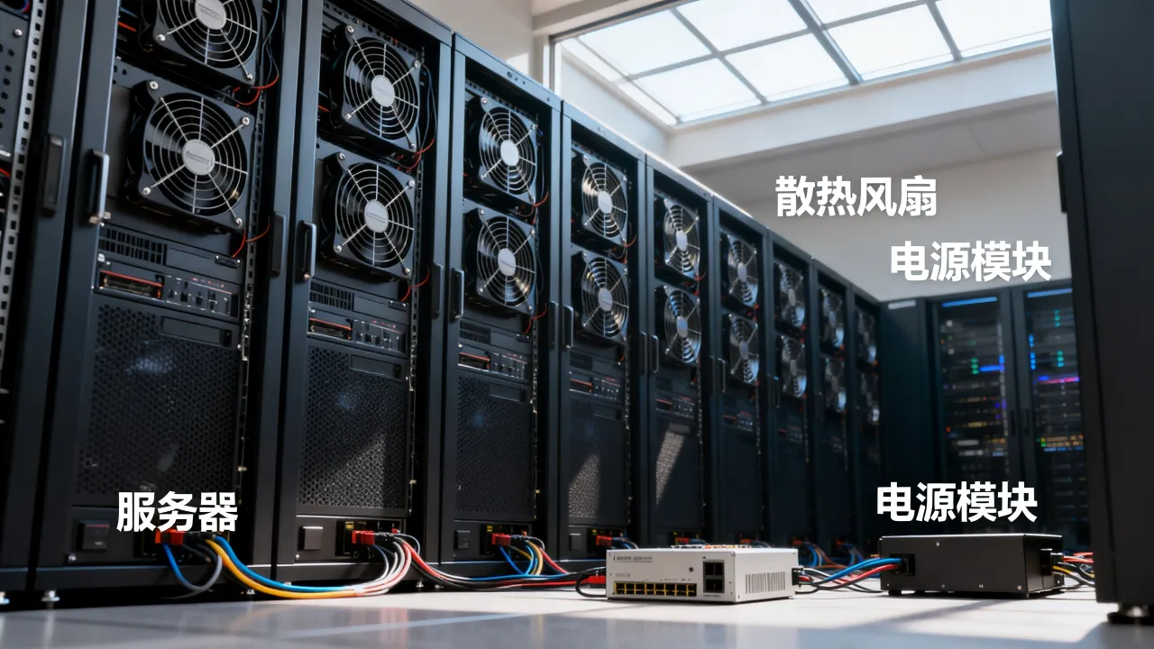 为什么服务器那么耗电，服务器耗电量大原因有哪些？