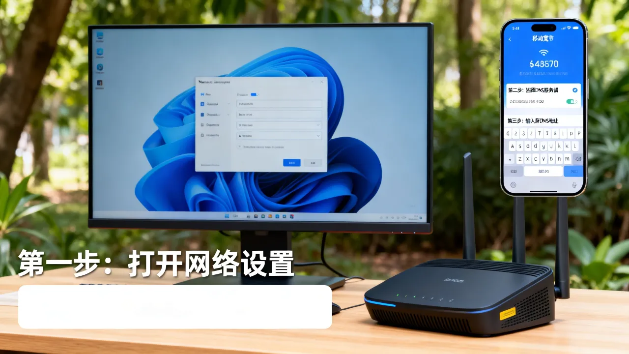 移动宽带dns服务器怎么设置？修改dns地址提升网速教程