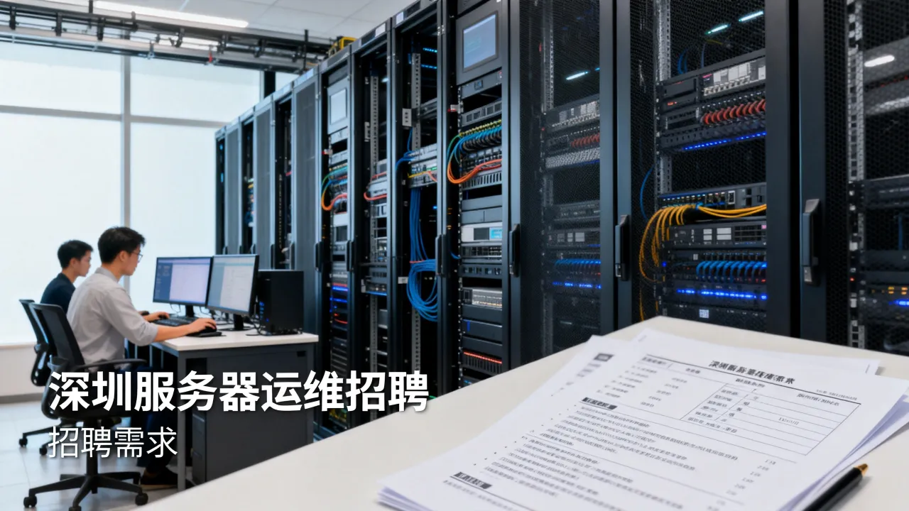 深圳服务器运维招聘难吗？深圳服务器运维招聘多少钱