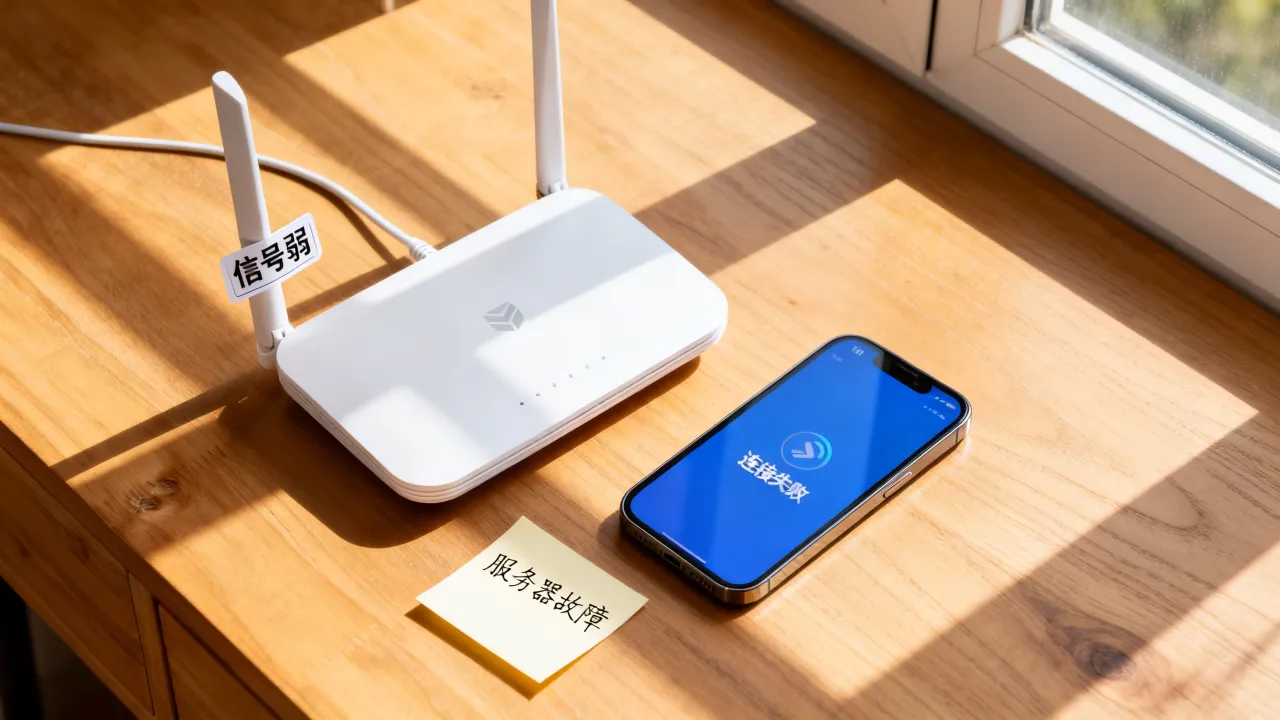 wifi为什么连接不上服务器，是什么原因造成的