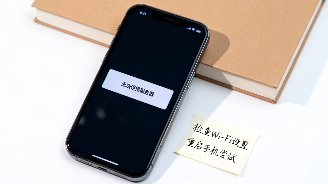 iPhone为什么没有网络连接到服务器，无法连接服务器怎么办？