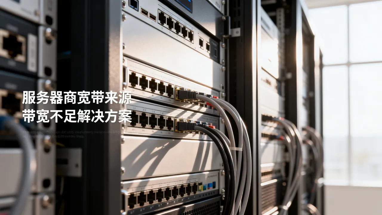 服务器商宽带哪来的？，服务器带宽不够用怎么办？