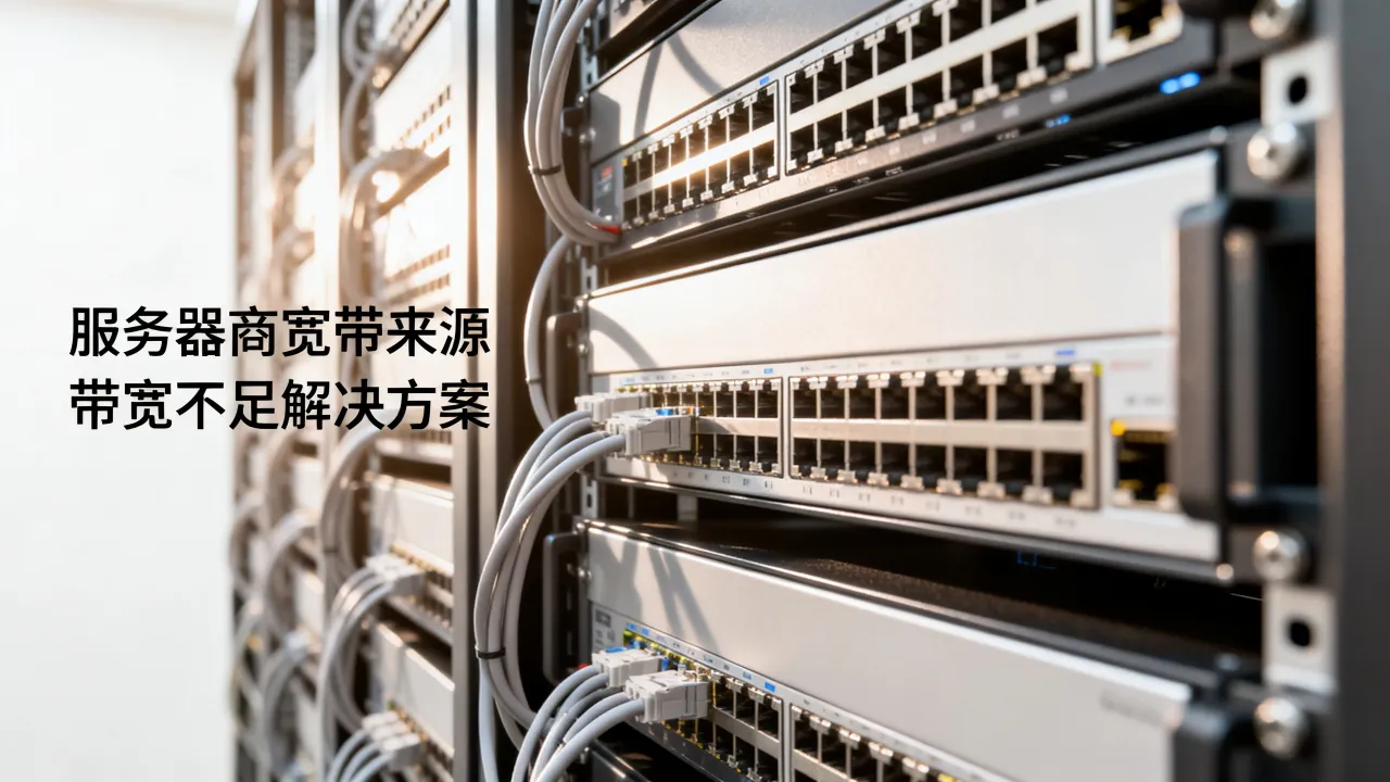 服务器商宽带哪来的？，服务器带宽不够用怎么办？