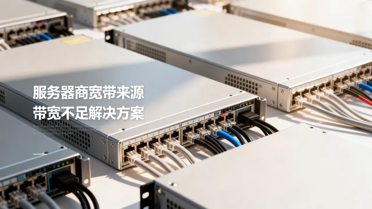 服务器商宽带哪来的？，服务器带宽不够用怎么办？