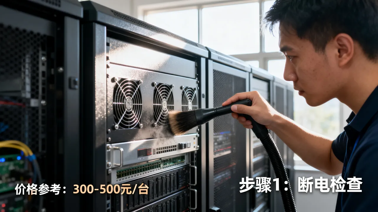 服务器维保清扫怎么做？服务器维保清扫多少钱
