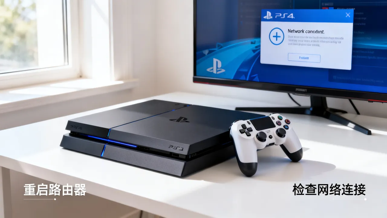 PS4为什么登陆不上服务器，PS4网络连接失败怎么解决