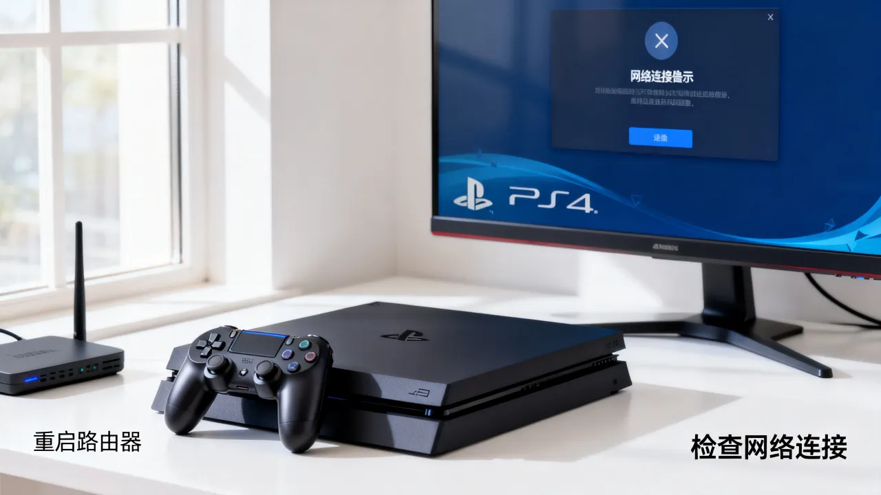 PS4为什么登陆不上服务器，PS4网络连接失败怎么解决