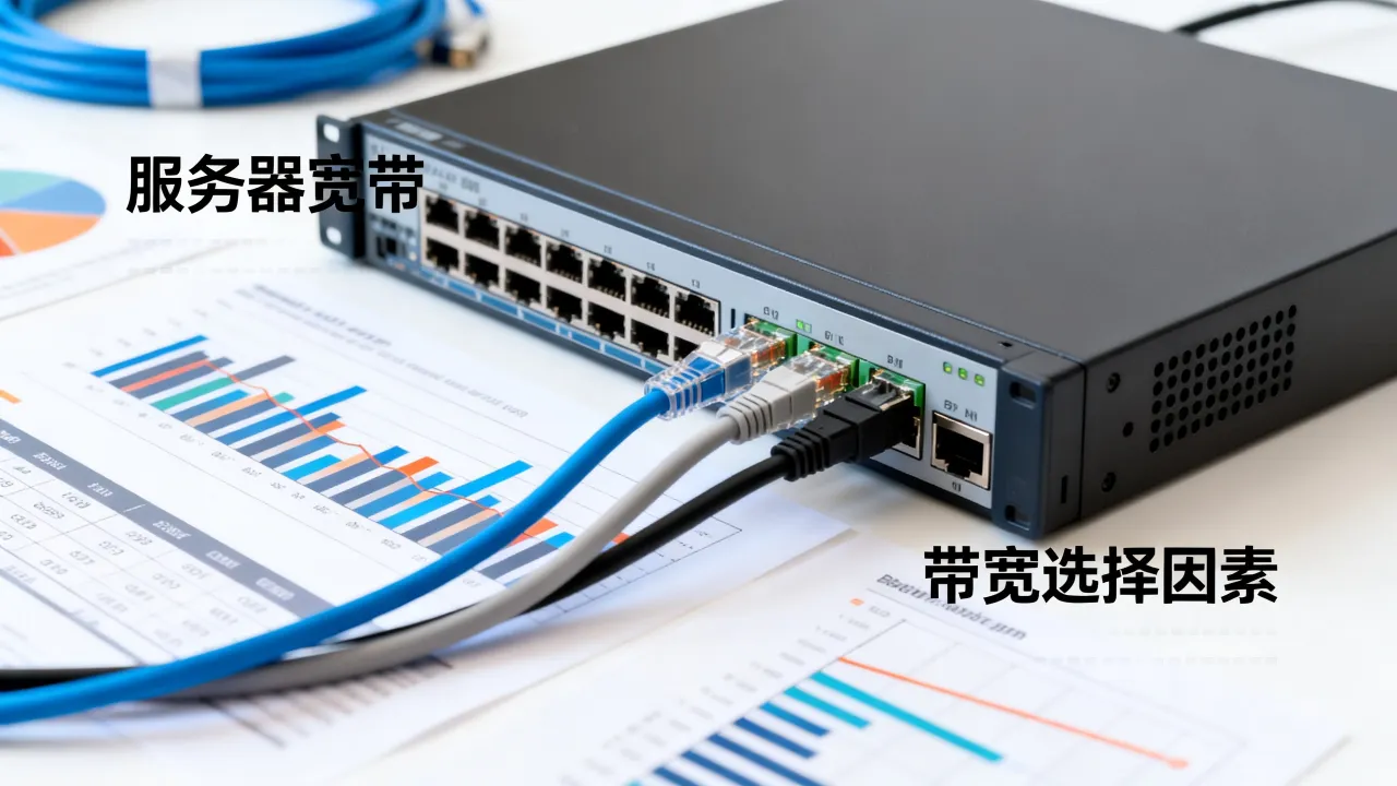 什么是服务器宽带,服务器带宽选择需要考虑哪些因素?