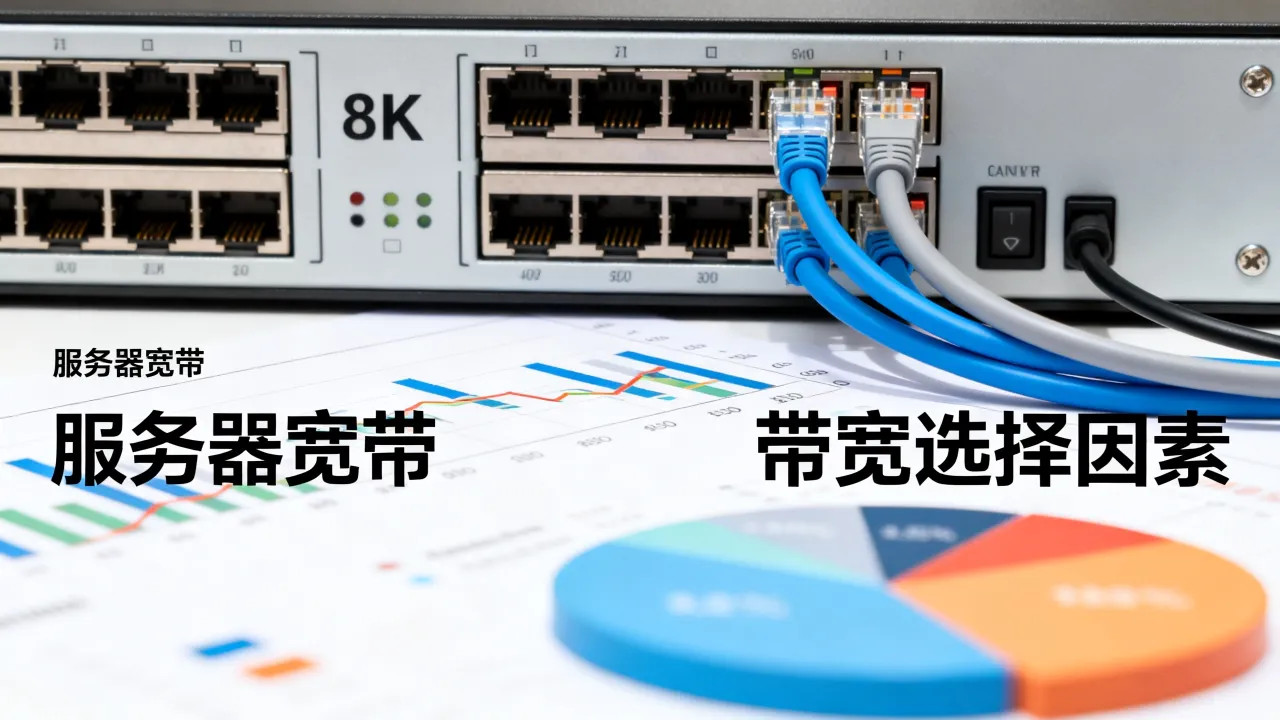 什么是服务器宽带，服务器带宽选择需要考虑哪些因素？