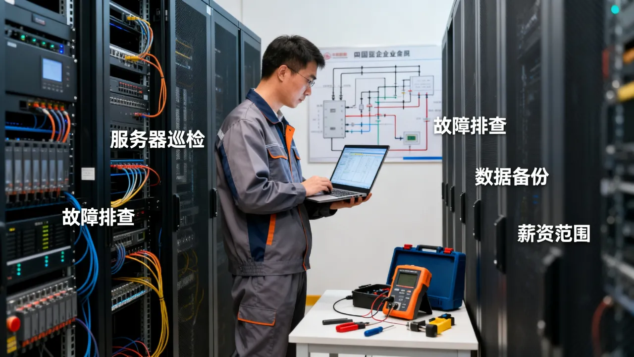 国企服务器运维工作内容是什么，国企服务器运维待遇怎么样？