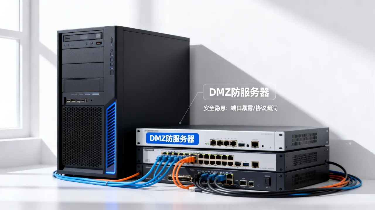 为什么DMZ防服务器存在安全隐患，应该如何解决？
