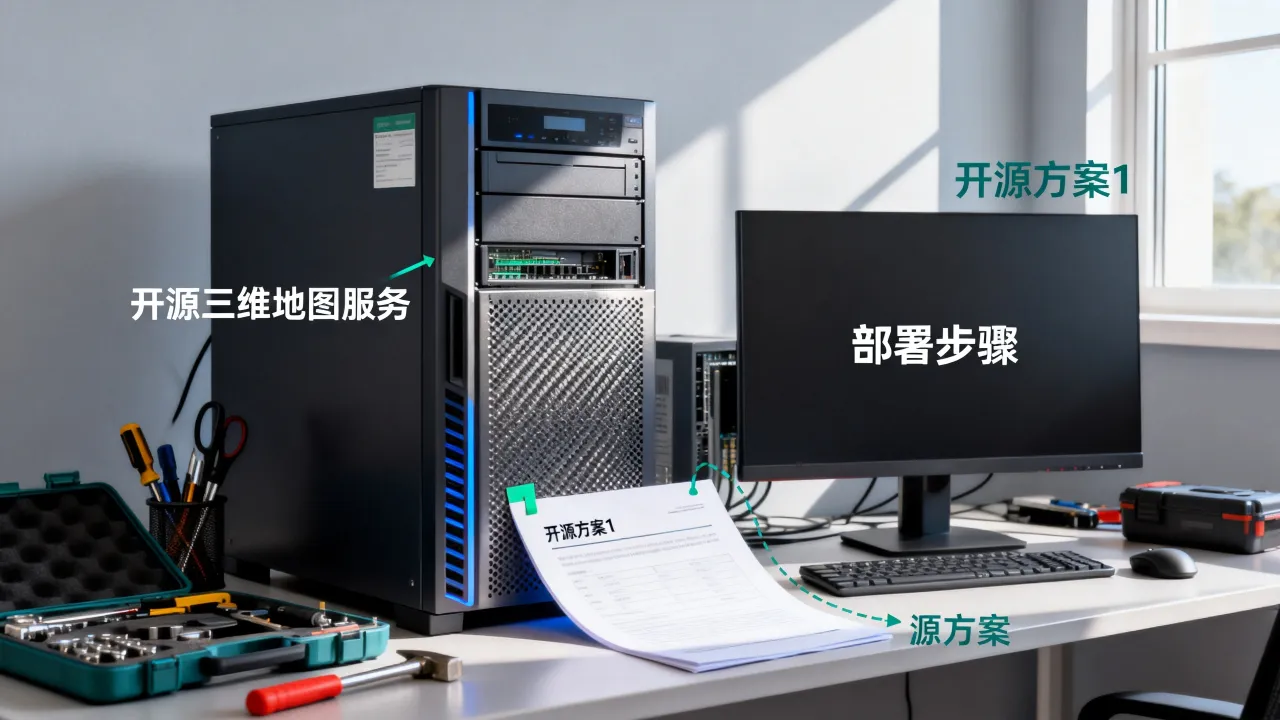 开源三维地图服务器怎么部署？有哪些免费开源方案？