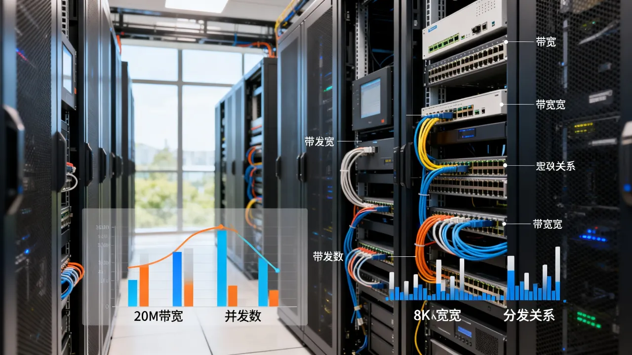 20m网速服务器能带多少人？带宽不足如何提升并发？
