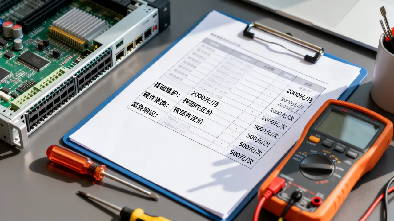 单位服务器维保怎么收费？服务器维保价格明细方案