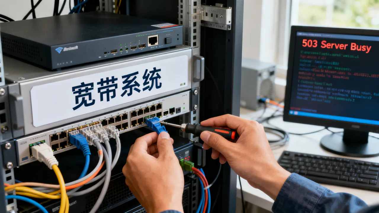 宽带显示系统服务器忙怎么回事？宽带服务器忙错误代码修复方法
