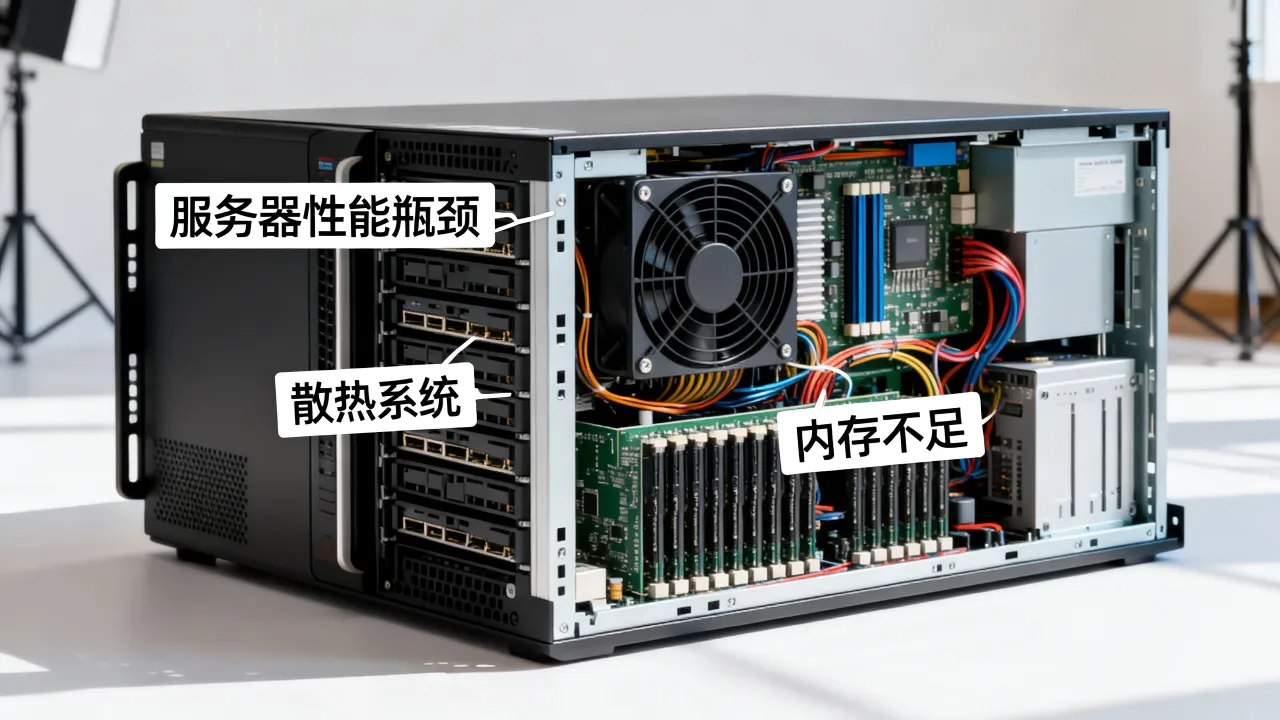 服务器为什么不行，服务器性能差怎么解决？