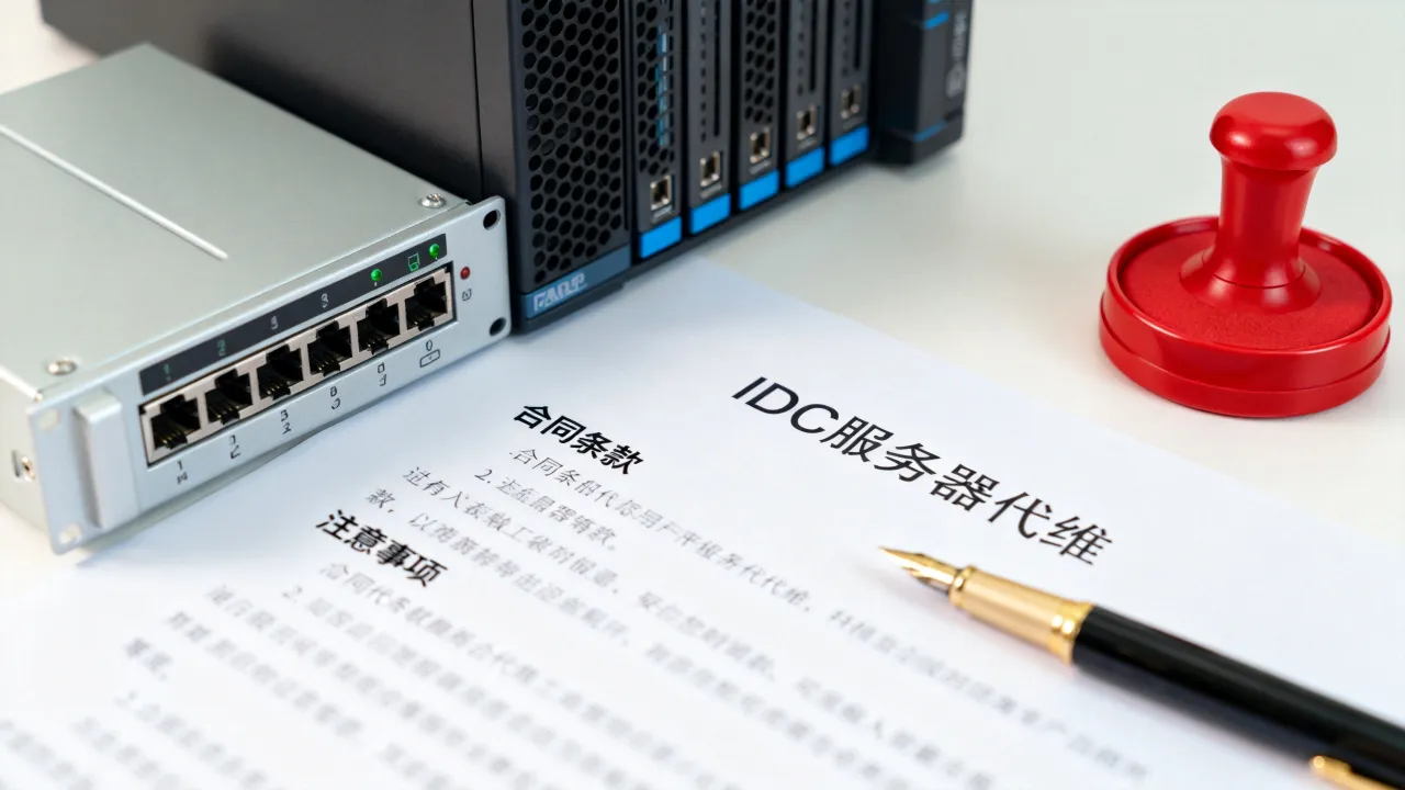 IDC服务器代维合同怎么签才安全？注意事项有哪些