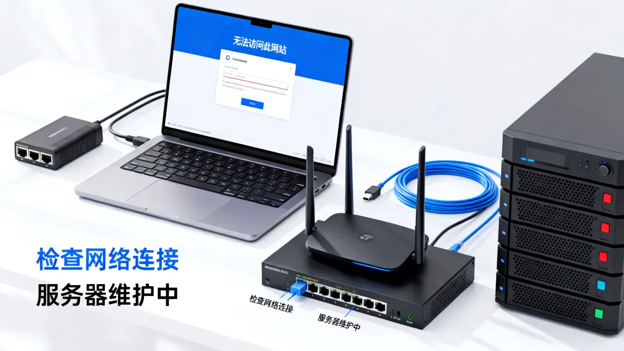 服务器为什么打不开呀，网站无法访问是什么原因