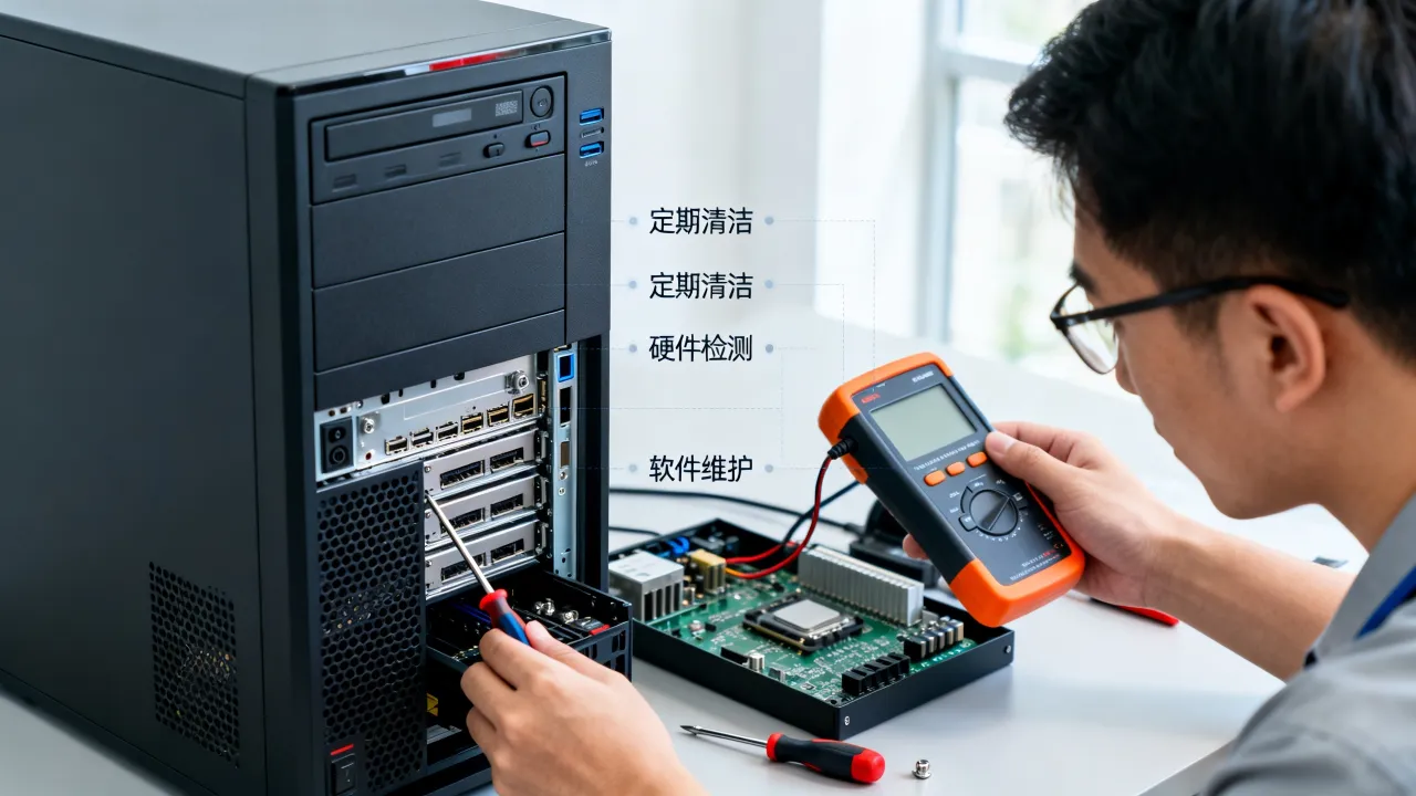 无锡塔式服务器维保怎么做，塔式服务器维保费用多少？