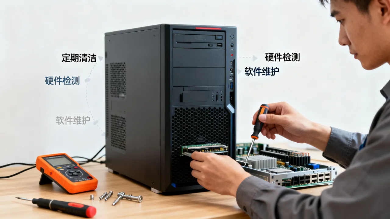 无锡塔式服务器维保怎么做，塔式服务器维保费用多少？