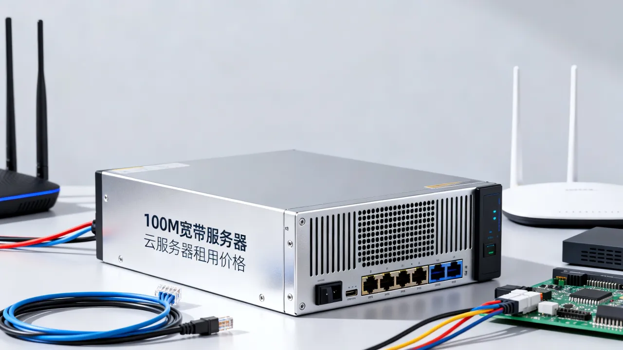100M宽带服务器多少钱一个月，云服务器租用价格