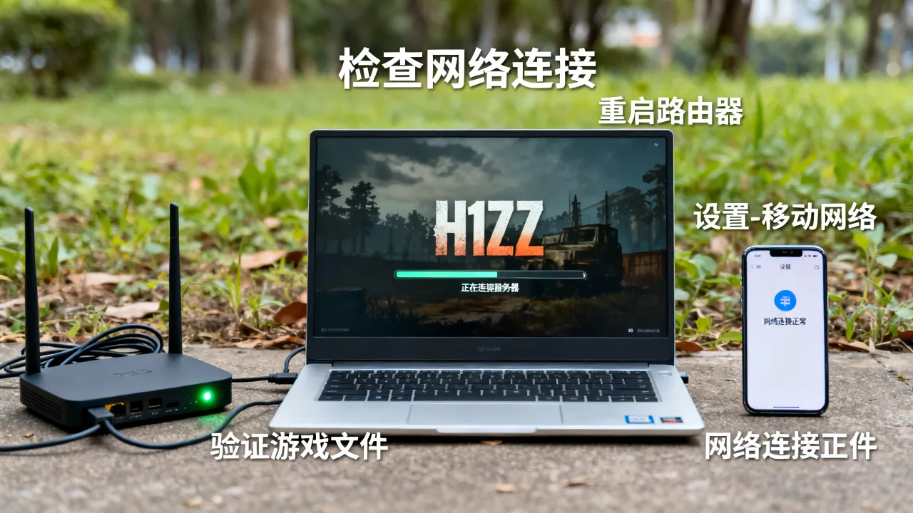 h1z1为什么链接不到服务器，h1z1连不上服务器一直卡在加载界面怎么解决