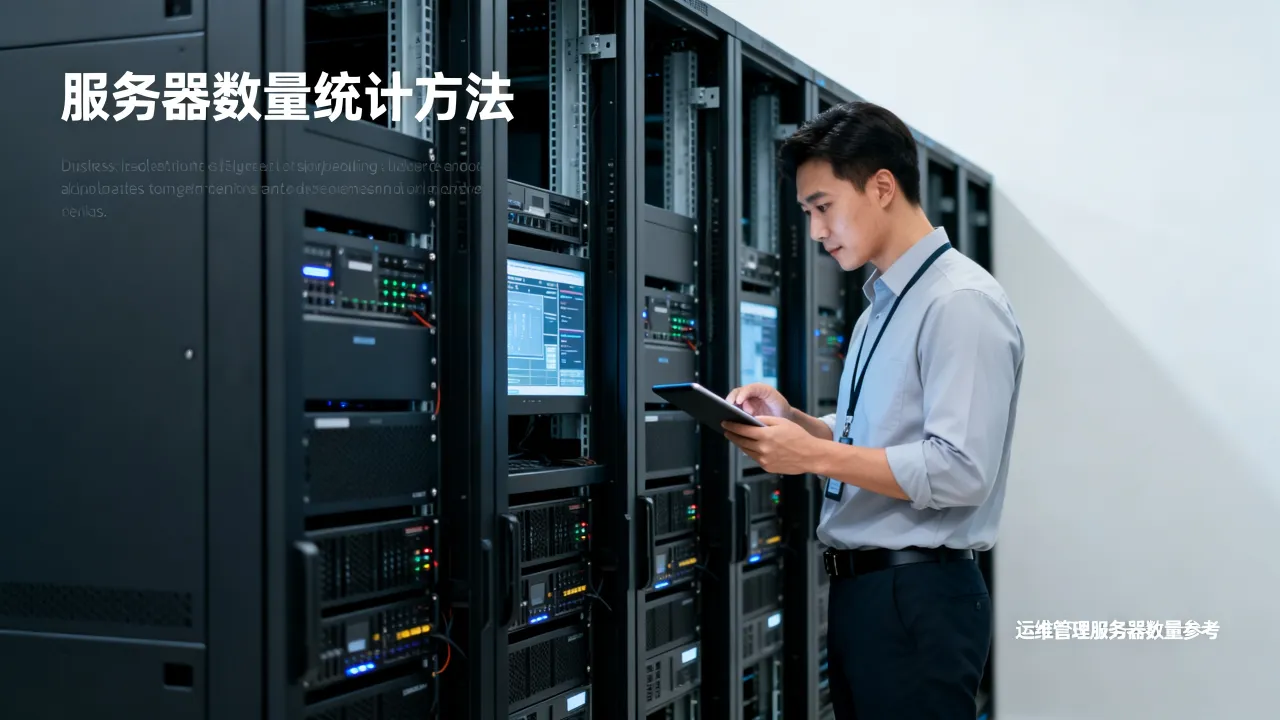 运维管理服务器数量多少合适，服务器数量怎么统计？