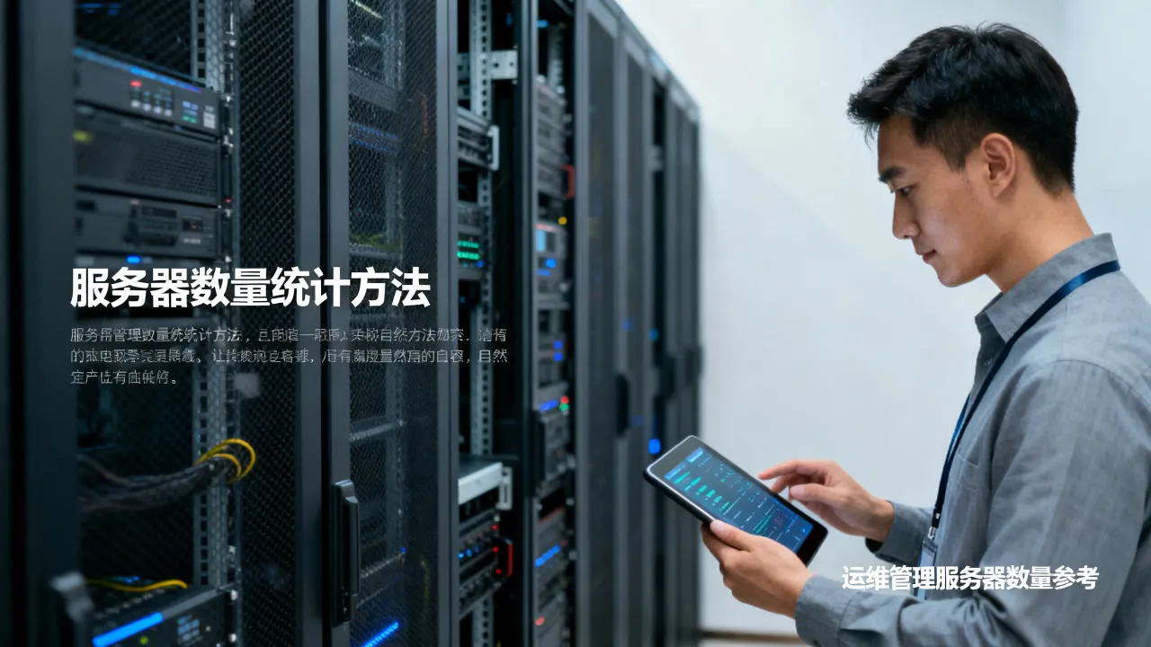 运维管理服务器数量多少合适，服务器数量怎么统计？