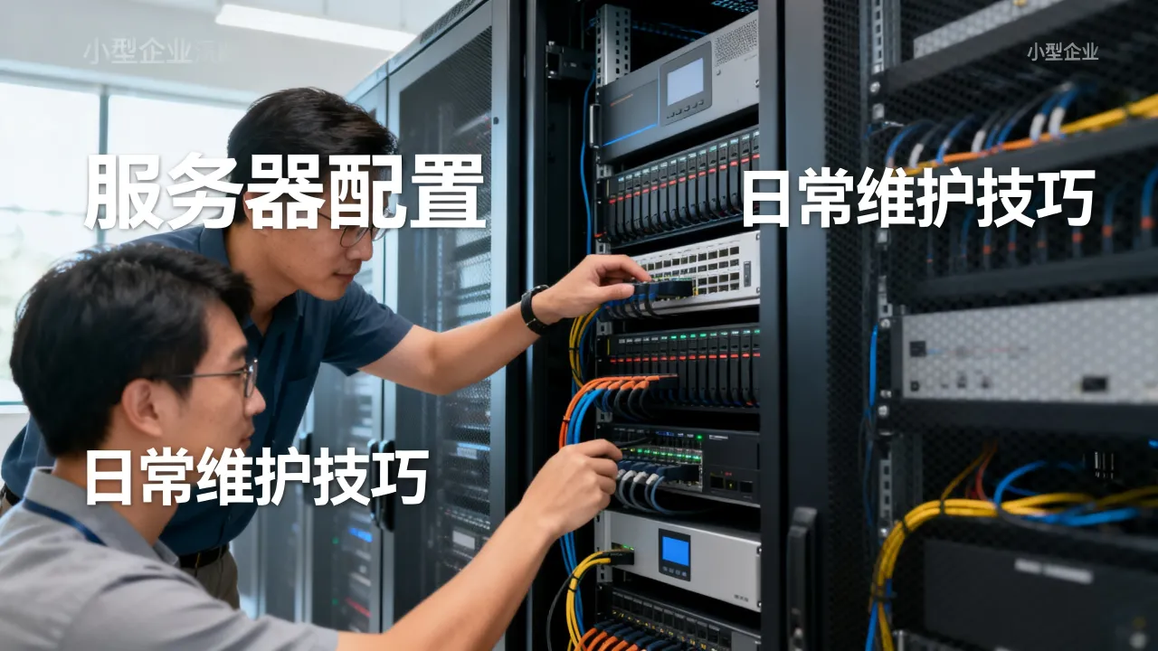 小型企业服务器运维要怎么做？,小型企业服务器配置与日常维护技巧