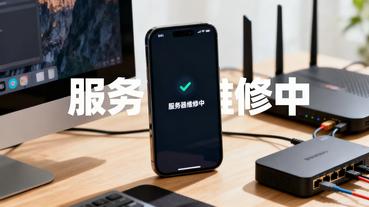 为什么pubg微信登录显示服务器维修，服务器维修怎么办？