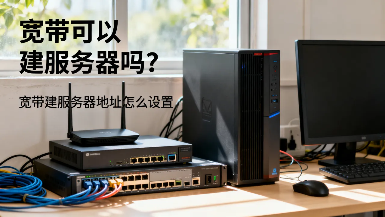 宽带可以建服务器吗？宽带建服务器地址怎么设置