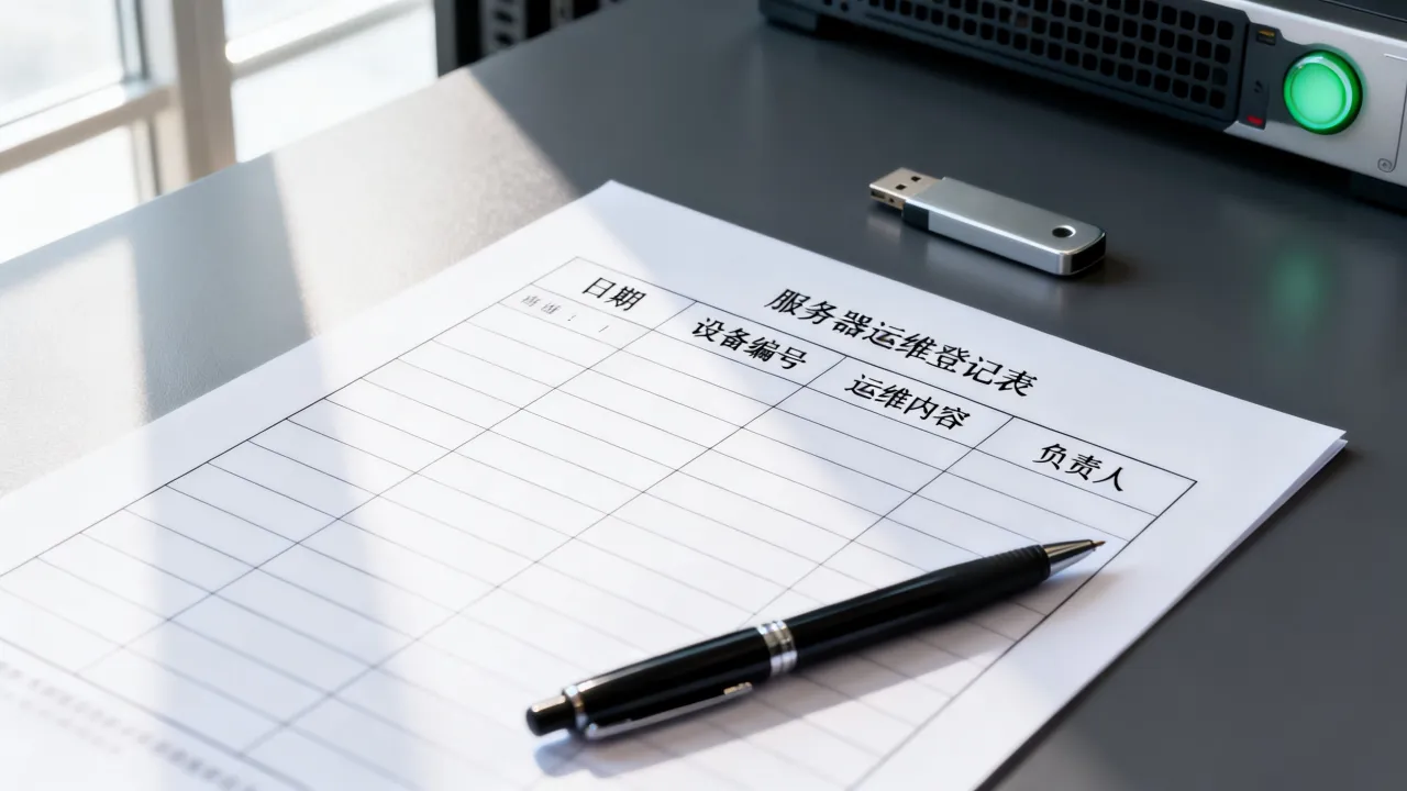 服务器运维登记表怎么写?运维登记表填写规范有哪些 服务器运维登记表怎么写?运维登记表填写规范有哪些