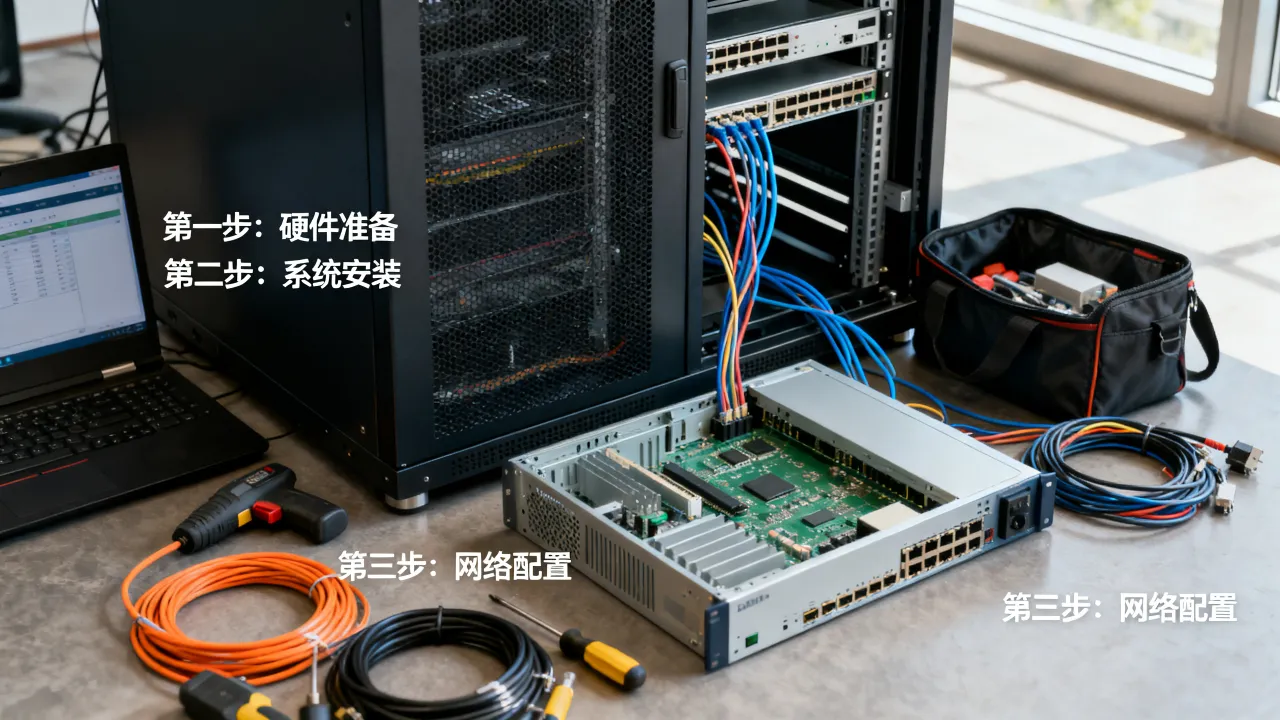 奥维企业服务器搭建需要哪些步骤，具体怎么操作