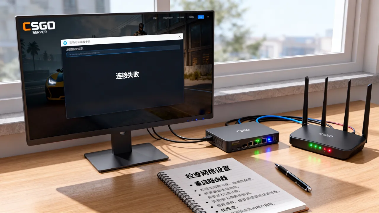 为什么csgo服务器别人连不上，csgo社区服务器连接失败怎么办