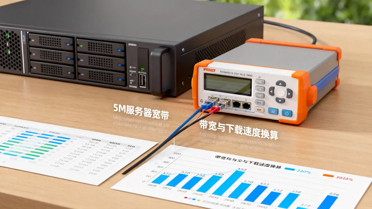 5m服务器宽带下载速度多少，带宽与下载速度怎么换算