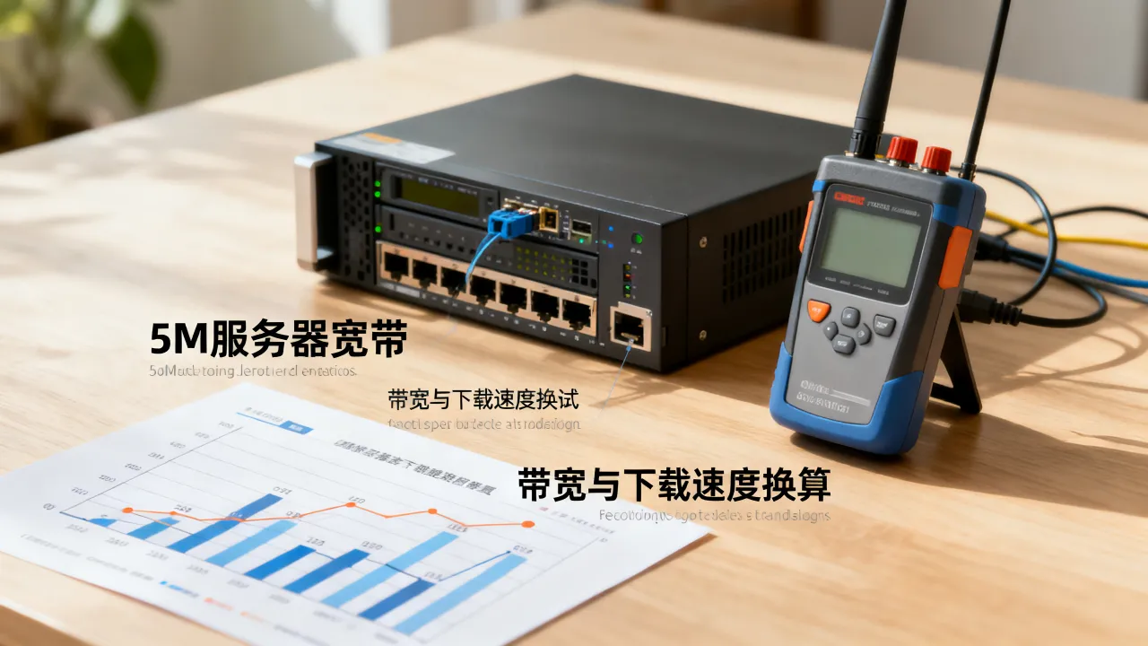 5m服务器宽带下载速度多少，带宽与下载速度怎么换算