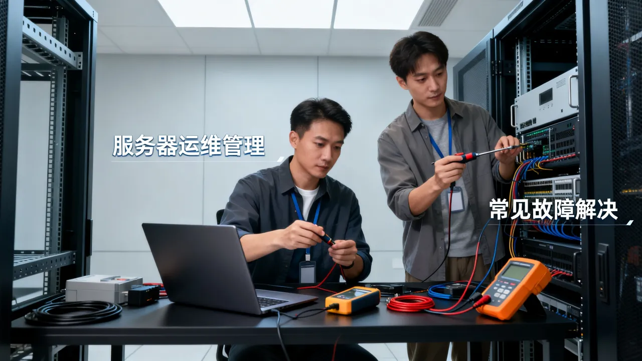 服务器运维如何管理,服务器运维常见故障怎么解决