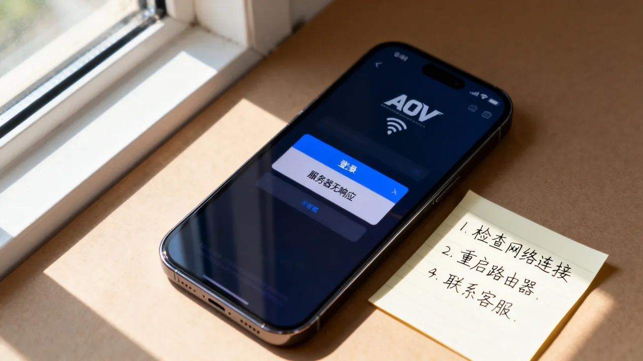 AOV登录时为什么服务器无响应,AOV登录服务器无响应怎么解决 AOV登录时为什么服务器无响应,AOV登录服务器无响应怎么解决