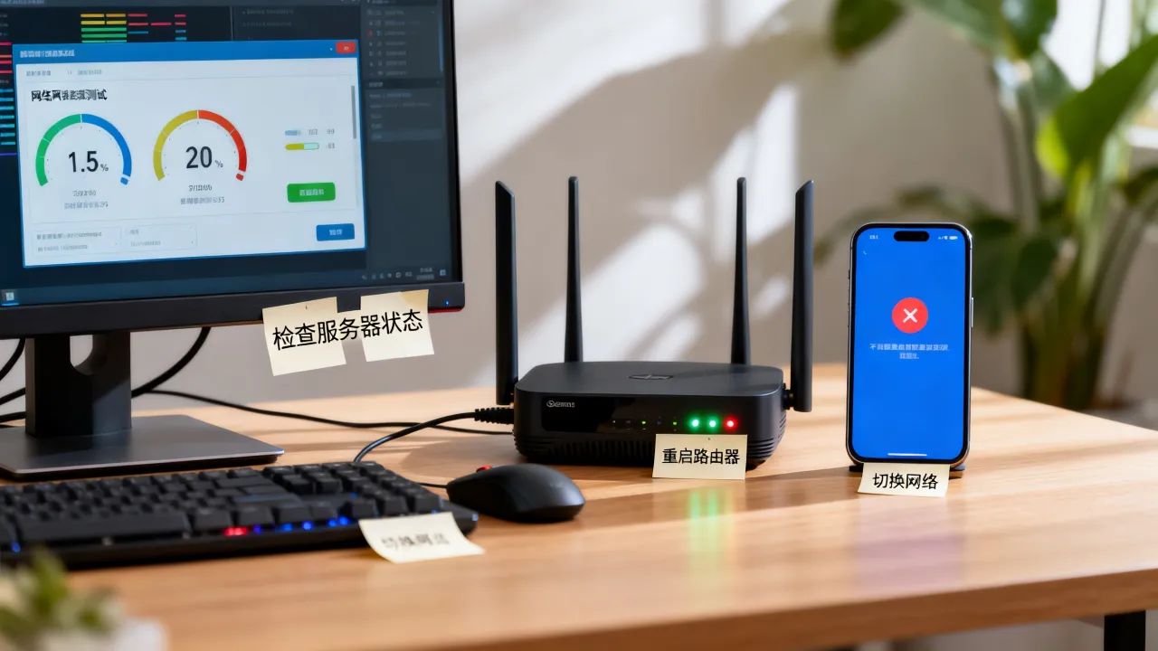 网速很高却连不上服务器是怎么回事？解决教程