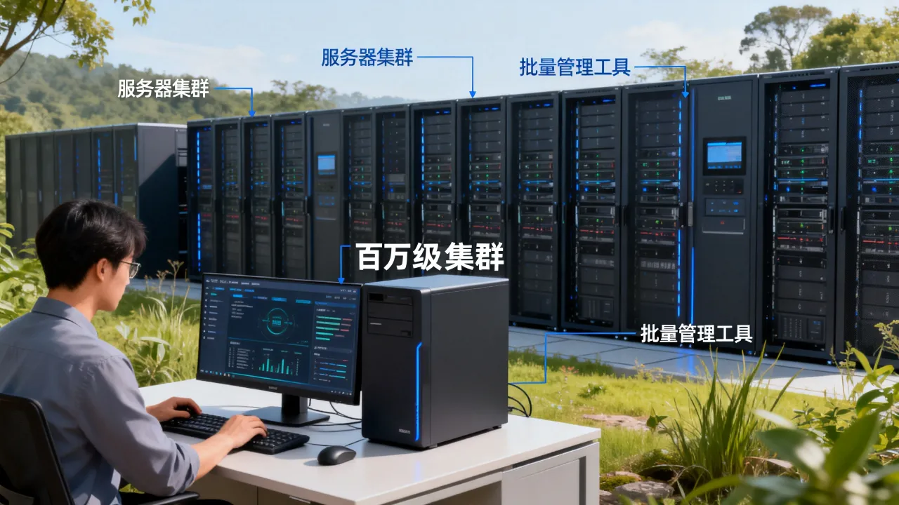 如何高效运维百万级服务器，批量管理有何妙招？