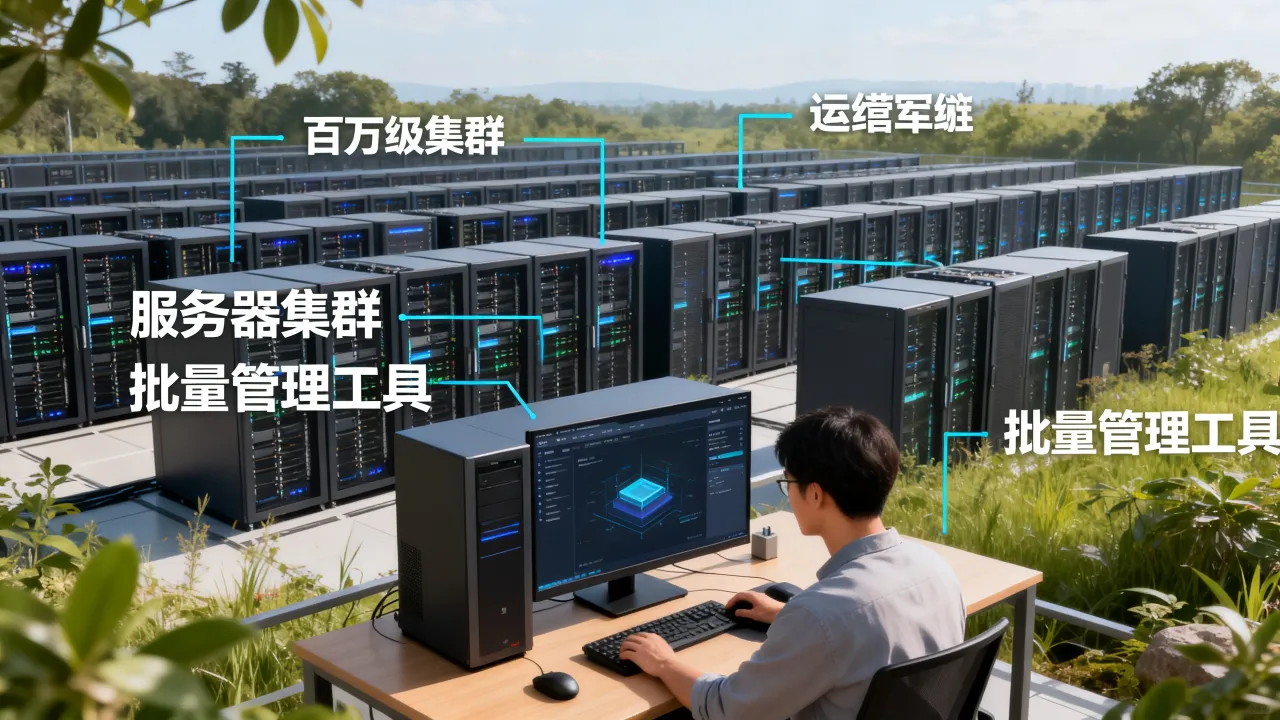 如何高效运维百万级服务器，批量管理有何妙招？