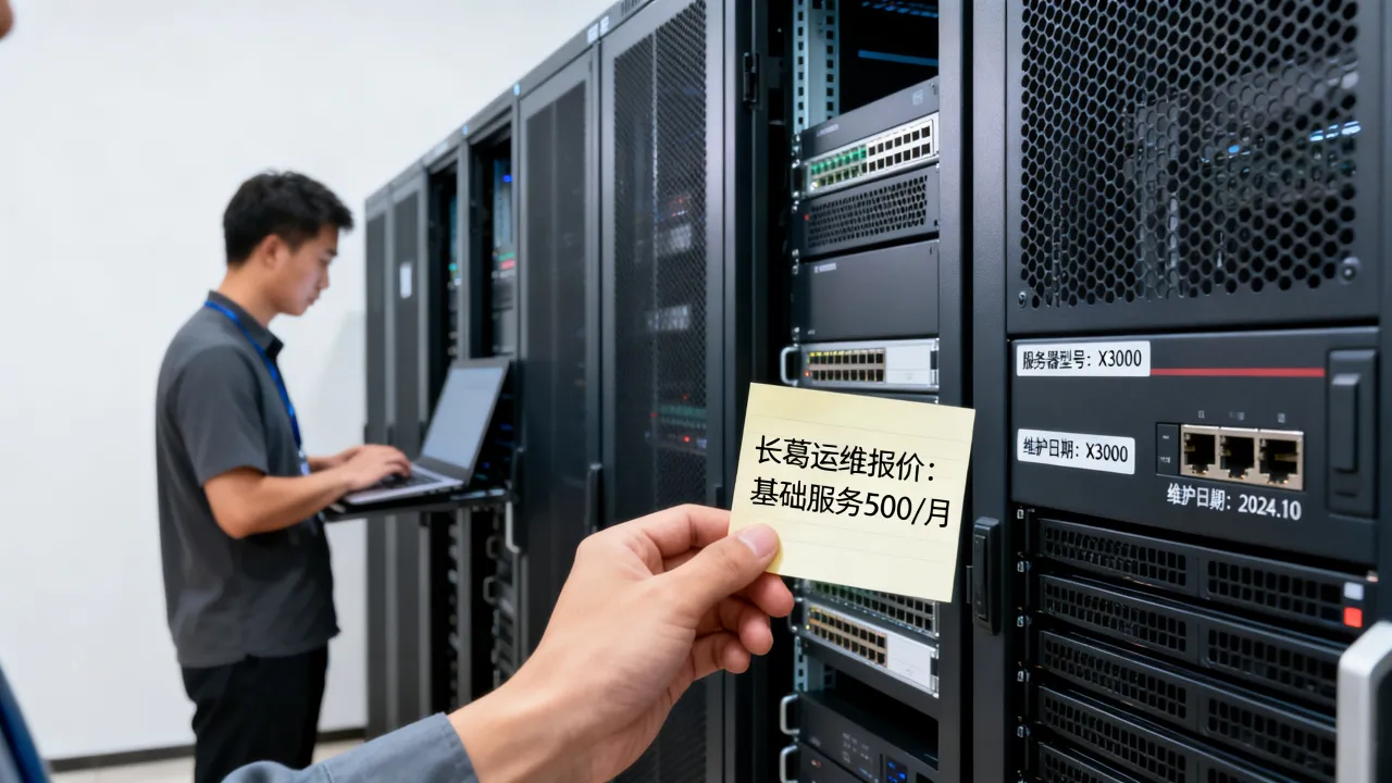 长葛服务器运维怎么收费？本地专业公司哪家好