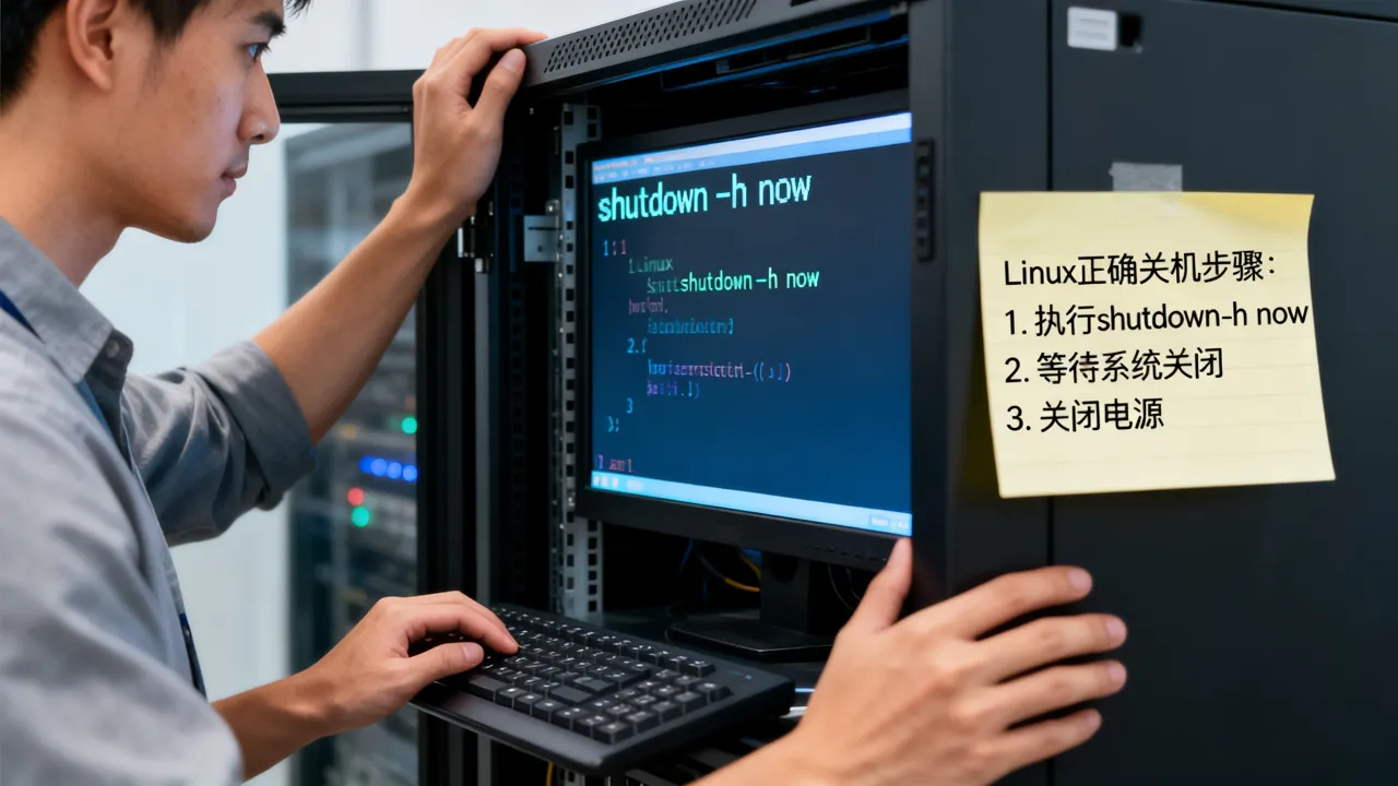 运维服务器怎么关机，Linux服务器正确的关机命令是什么