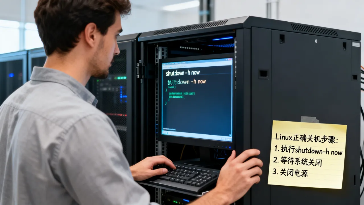 运维服务器怎么关机，Linux服务器正确的关机命令是什么