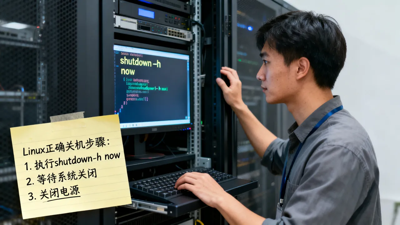 运维服务器怎么关机，Linux服务器正确的关机命令是什么