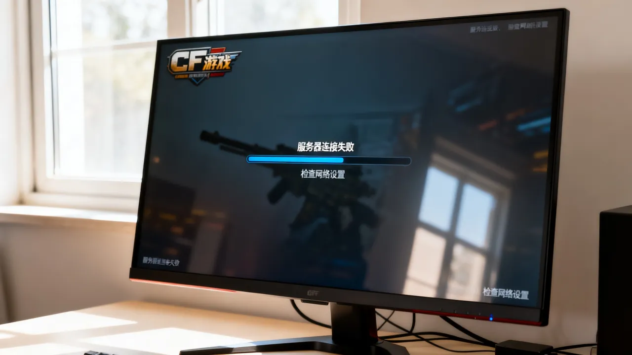为什么cf端游进不了服务器，登录失败卡加载怎么办
