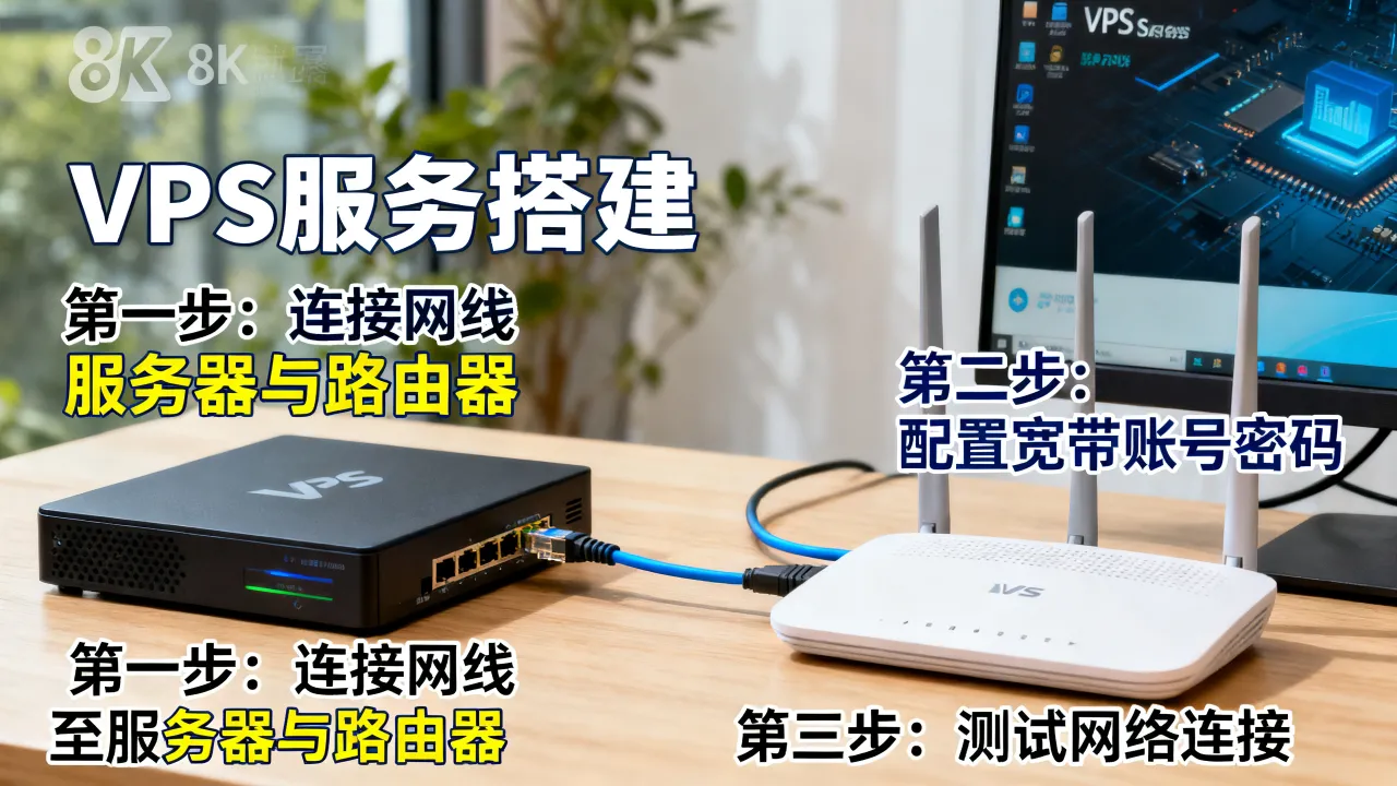 VPS服务器如何搭建宽带连接？具体步骤是什么？